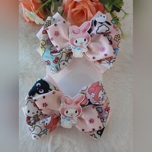 Hair bows set